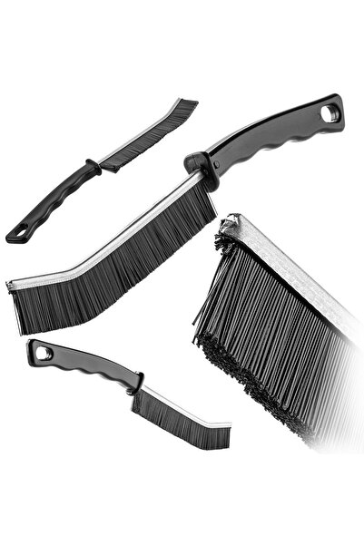 KADAX Narrow Slotted Brush for Cleaning Joints, Window Frames, Fittings
