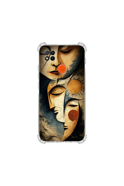 PrintiFy حافظة حماية للزوايا متوافقة مع هاتف Redmi 9C بتصميم Metamorphosis Cl...