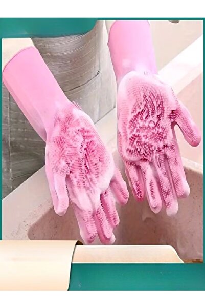 AYB Sihirli Isıya Dayanıklı Silikon Çok Amaçlı Bulaşık Eldiven Fırçası Magic ...