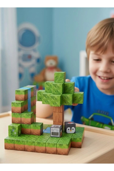 LRS STORE Manyetik Yapı Blokları 47 Parça – Çocuklar Için Eğitici Oyuncak Set...