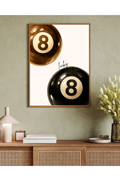 Tuba Decor Еднокомпонентна дървена рамка за хол, салон и кухненска маса, сери...