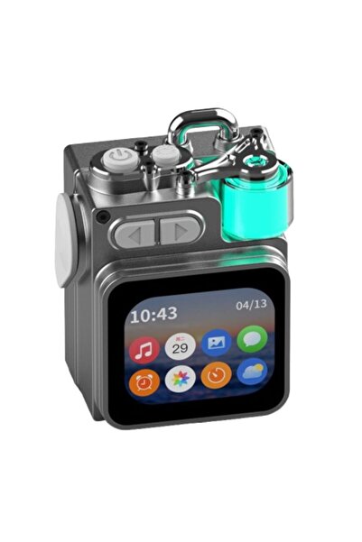 Sound Portable speaker with cyberpunk design, touch screen, Bluetooth 5.4, we...