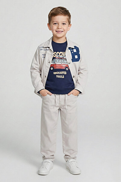 Dmb Dečije široke pantalone Gabardin