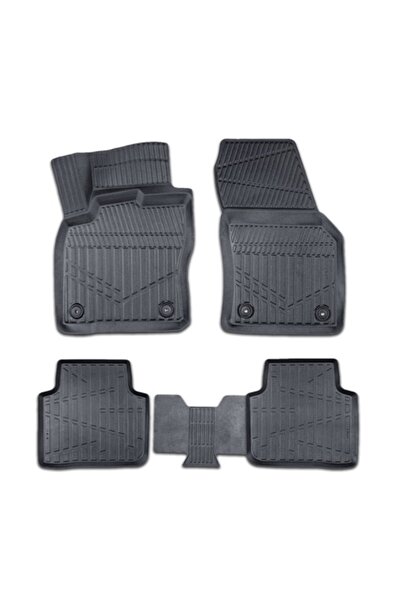 CED AUTO TRADE Set covorașe auto din cauciuc Skoda Kodiaq 2017-2023