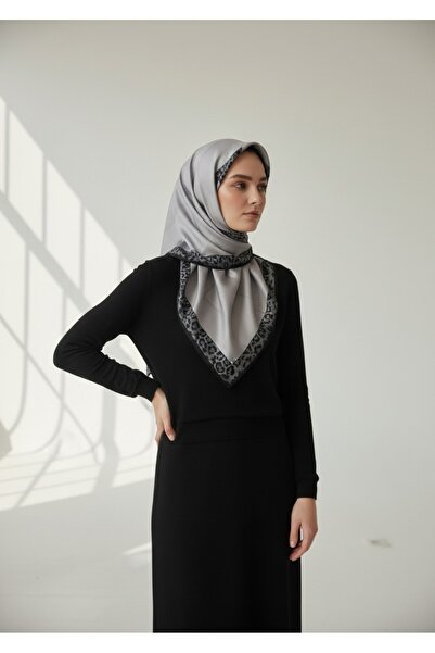 Onur Scarf - New Soft Fabric Medium Plain Leopard Series Trend Model Fashion ...