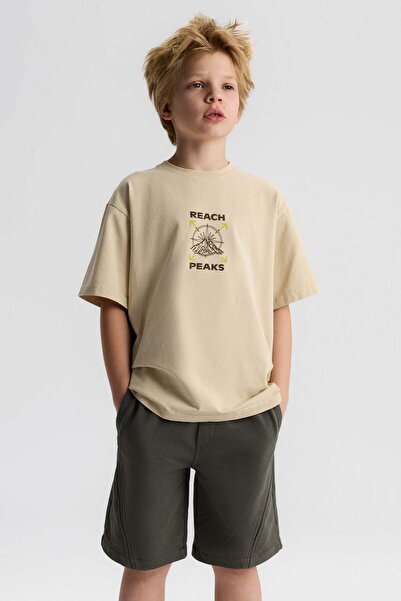 NK Dečačka majica Peack 8-14 godina bež