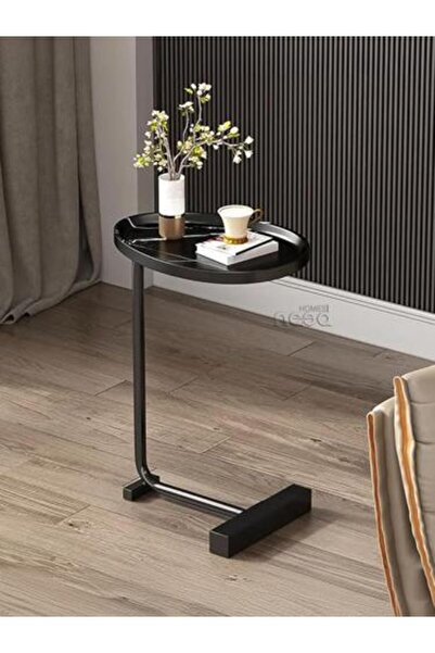 HOMEZ NEED C-Shaped Side Coffee Table