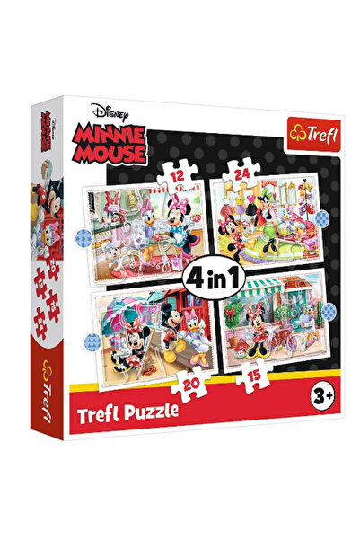 Trefl PUZZLE 4 IN 1 MINNIE