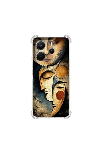 PrintiFy حافظة حماية للزوايا متوافقة مع هاتف Redmi Note 14 5G مع تصميم Metamo...