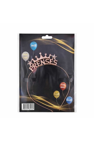 Happyewent Princess Written Rose Gold Crown – Birthday and Party Crown (Princess Crown)