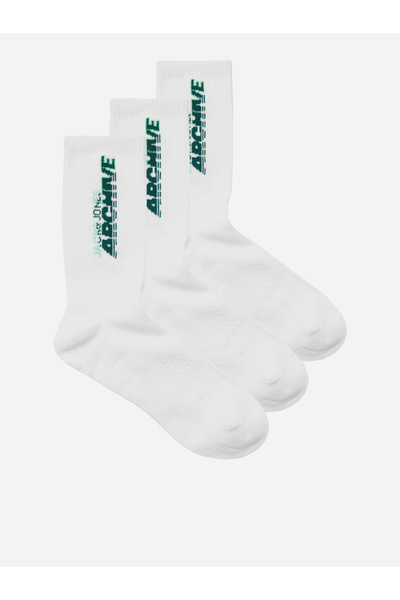 Jack & Jones Pack of 3 - Printed Tennis Socks