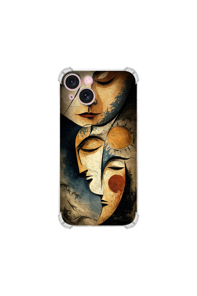 PrintiFy حافظة حماية للزوايا متوافقة مع هاتف iPhone 13 Mini مع تصميم Metamorp...