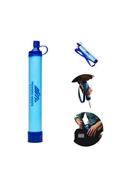 Arabest Portable Personal Water Filter Straw, 0.1 Micron Purifier for Hiking ...