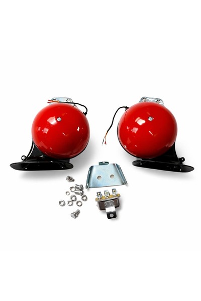 SIEGEN Çat Çat Korna 2'li Set 12V Araç Kornası | Yüksek Sesli Oto Kornası