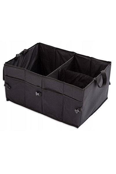 zola Οργανωτής μπαούλου, πτυσσόμενος, συμπαγείς λαβές, μαύρος, 55x40x25,5 εκ.