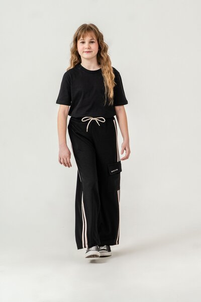 Mışıl Kids πλαϊνή τσέπη τεμάχια Φούτερ με κάλυψη τσέπης Sporty & Chic με λωρί...