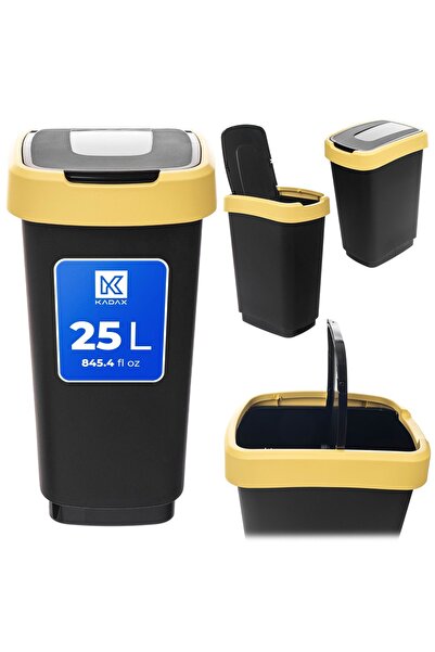 KADAX Waste Bin 25L Waste Separation Container With Lid