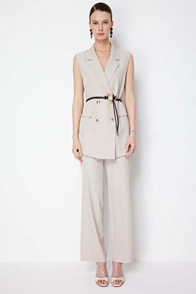 ON Pantaloni Çimalı Bağcıklı wide-leg