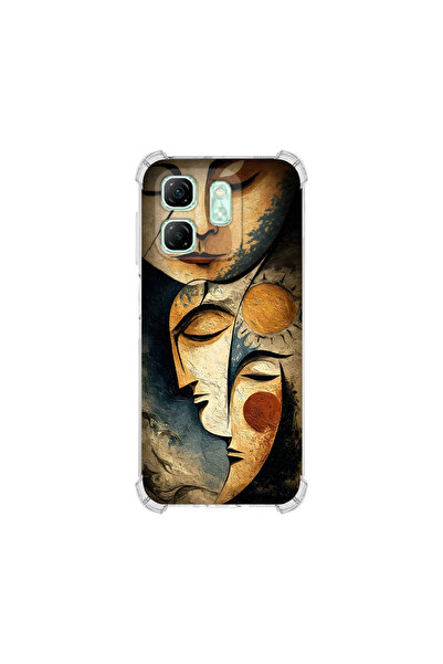 PrintiFy حافظة حماية للزوايا متوافقة مع هاتف infinix Smart 9 Metamorphosis Cl...