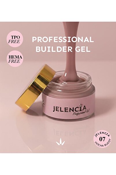JELENCİA 30 ml Profesyonel Protez Tırnak Jeli, Builder Gel