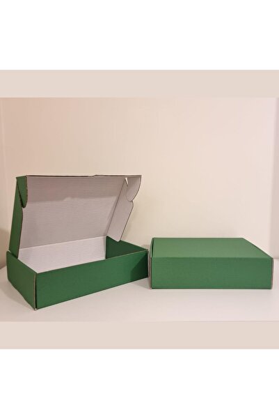 Generic صناديق شحن مموجة، عبوة من 20 صندوقًا، 21.5 × 16.5 × 11 سم، صناديق بري...