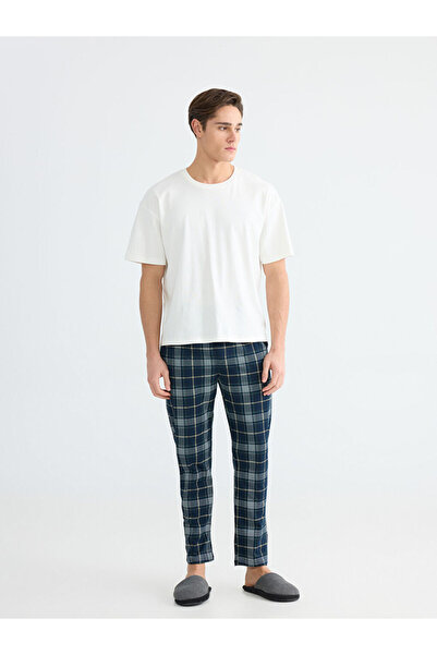 LC Waikiki Esvab • Modern & Distinctive Standard Fit Checkered Embroidered Me...