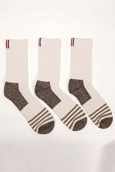 BONY SOCKS 3 paketa golfskih čarapa bez drške, bela/bela/bela
