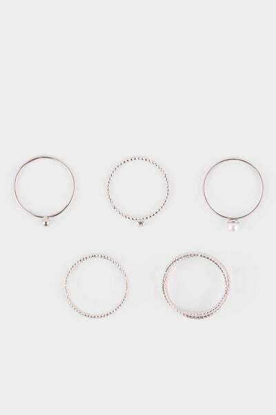 DeFacto Women's 7-Piece Ring Set H1777Axns