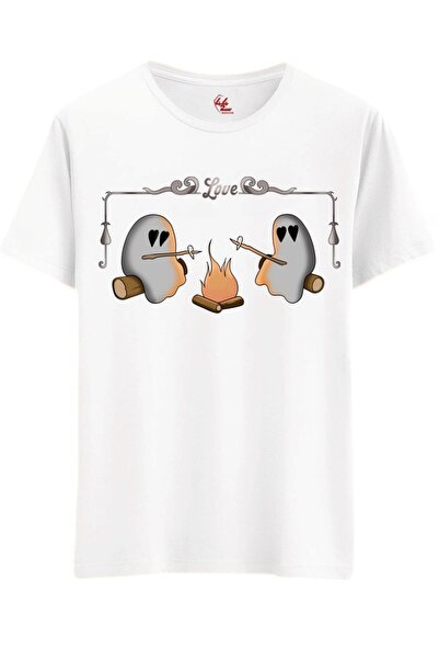 Rabona Fashion Детска тениска с маршмелоу и любовни призраци