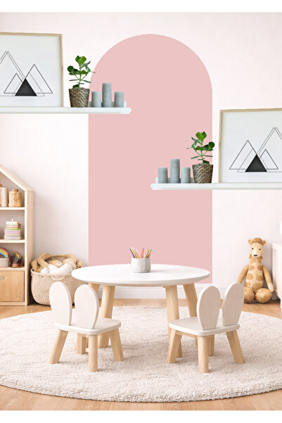 Sim Tasarım Boemski ovalni set jednostranih zidnih naljepnica