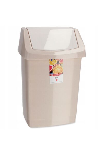 KADAX Coș de gunoi basculant Curver 50 L bej