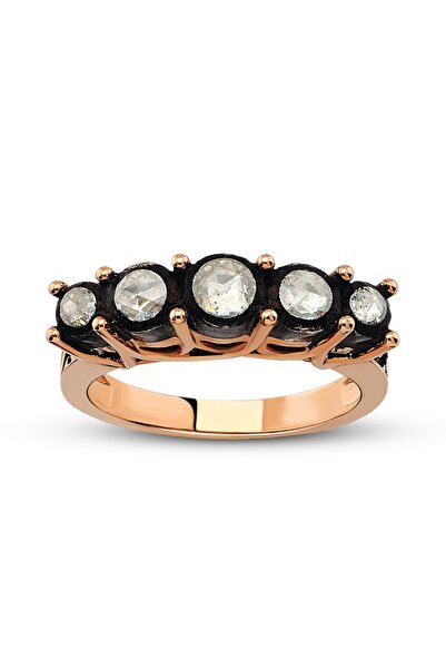 Harem Altın 0.38 Ct Elmas Beştaş Yüzük EY23