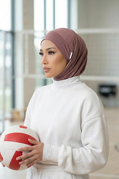 Aisha's Design Pamučni džersej Bonnet sa funkcijom pokrivanja vrata i ulazom ...