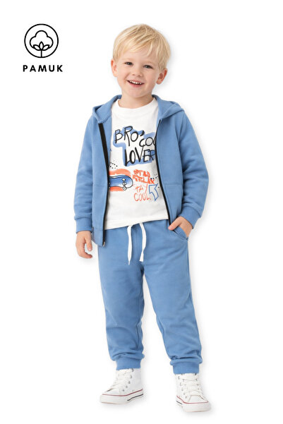 HK HOPKİDS Σετ για αγόρια 3 τεμαχίων Basic ελαφρύ Σετ άνω και κάτω μέρους