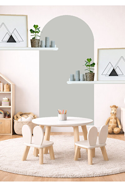 Sim Tasarım Boemski ovalni set jednostranih zidnih naljepnica