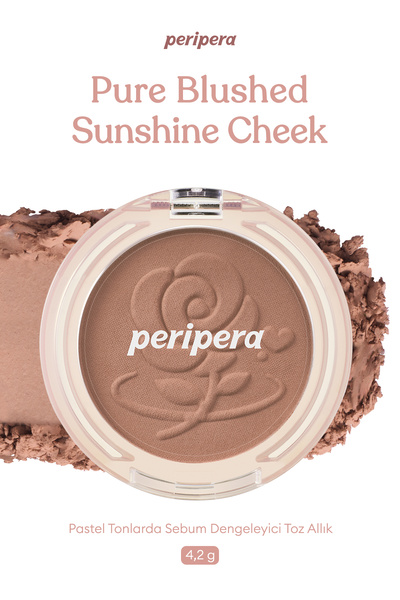 PERIPERA Gül Tonlarında Yumuşak, Jel Dokulu Allık Pure Blushed Sunshine Cheek...