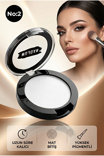 MUJGAN Tekli Mat Göz Far Yüksek Pigmentli Uzun Süre Kalıcı