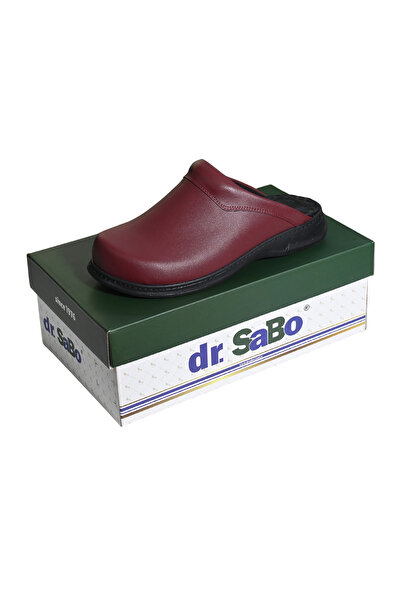 DR SABO بوردو أشويت كيتشن سابو شبشب - أحذية المطبخ طبي جلد