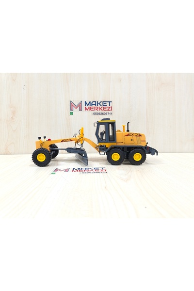 MAKETMERKEZİ 25 cm metal GREYDER MAKETİ (kumandalı değildir)