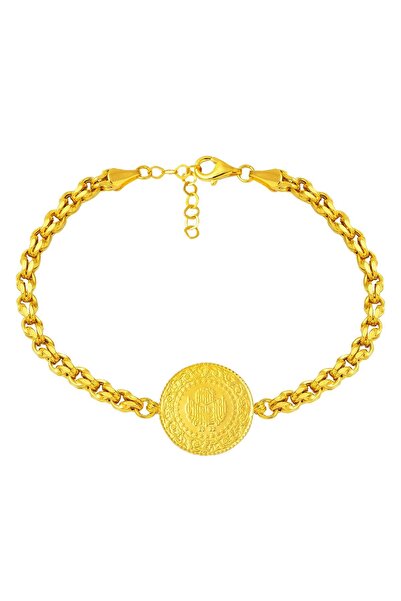 Harem Altın Güverse Zincirli Çeyrek Bileklik BIL56