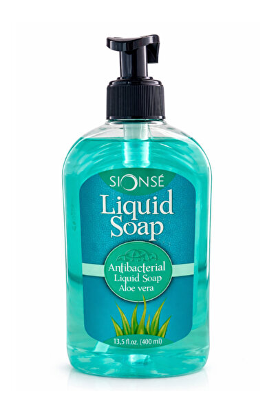 sionse صابون سائل مضاد للبكتيريا للبكتيريا بخلاصة الصبار لليدين 400 مل - تنظي...