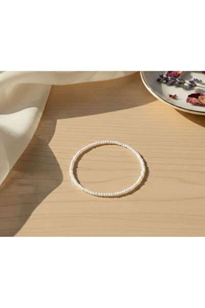 Shiklik White Color Pearl Girl's Elegant Bracelet