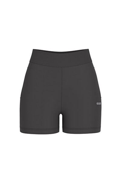 Guess Pantaloni scurți pentru femei Nat Active scuba Regular Fit - Negru