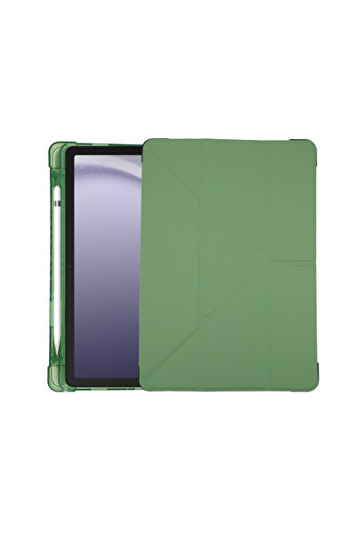 Mopal Lenovo M11 Compatible Smart Tablet Case with Stand & Cover - Dark Green...