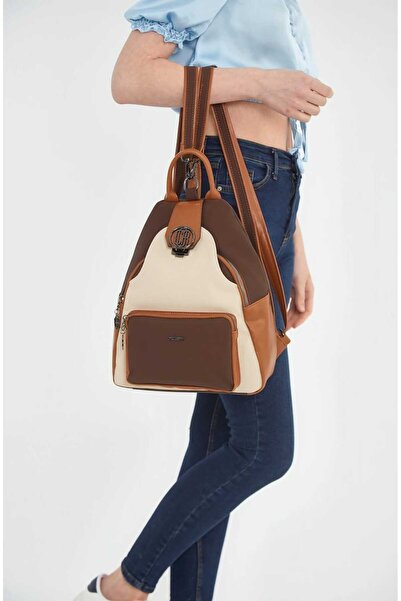 CRESSBERRY Women's Backpack Multi-Compartment Zippered Daily Stylish Design S...