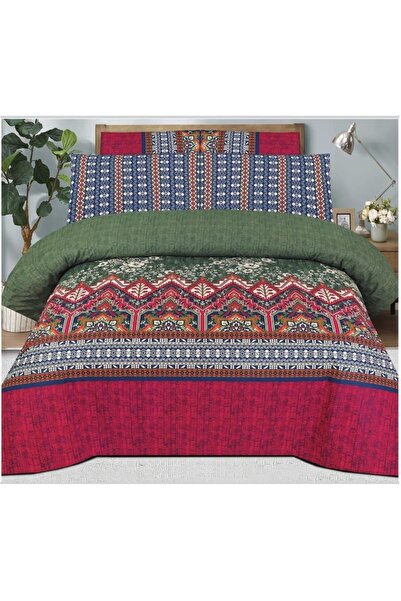 Doltri طقم ملاءات سرير كينج 260 × 240 سم (3 قطع) قطن