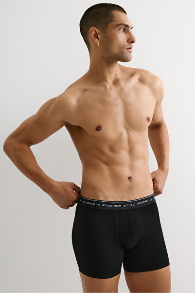 H&M 3’lü COOLMAX® Normal Paça Boxer Şort