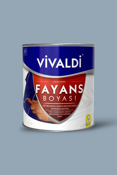 Vivaldi Fayans Boyası - Astar Ve Vernik Gerektirmeyen Boya - Rıhtım