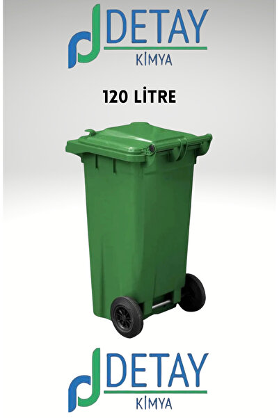 DETAY KİMYA DETAY Plastik Çöp Konteyneri 120 Litre Konteyner - A Isıya Karşı ...