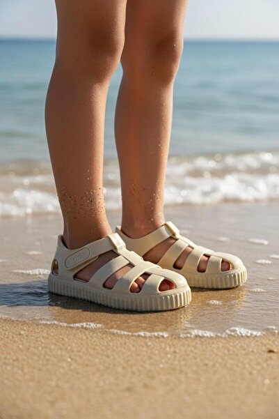 IGOR Nico Mc S10292 Unisex Children's Cream Sandals